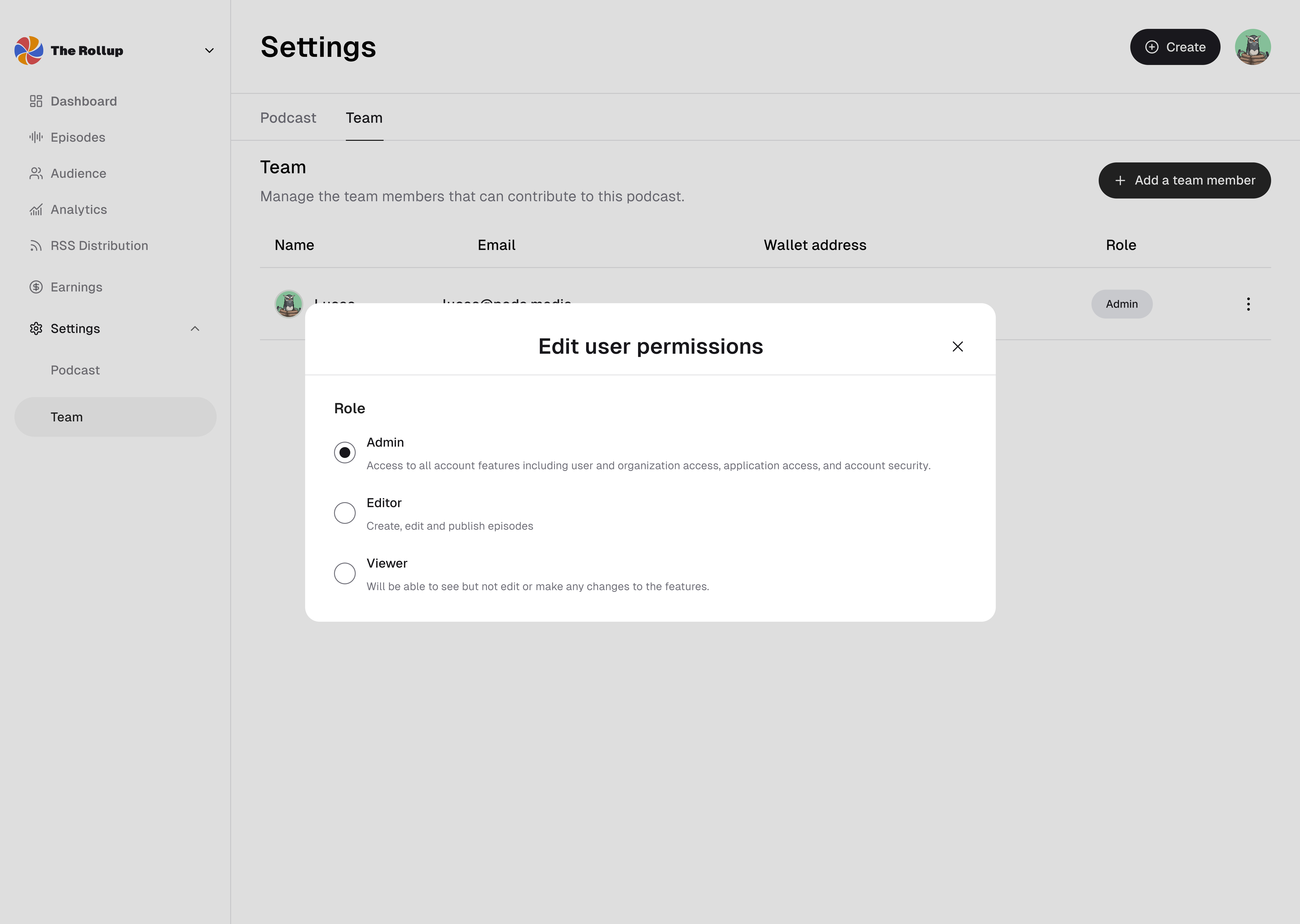 EDIT USER PERMISSIONS